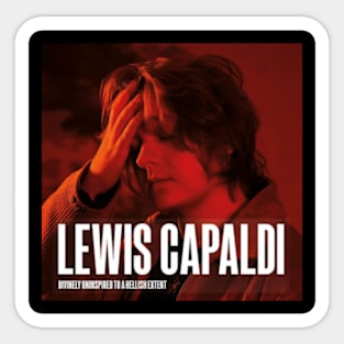 LEWIS CAPALDI MERCH VTG Sticker